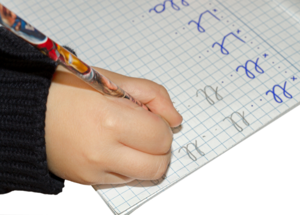 como escrever letra cursiva