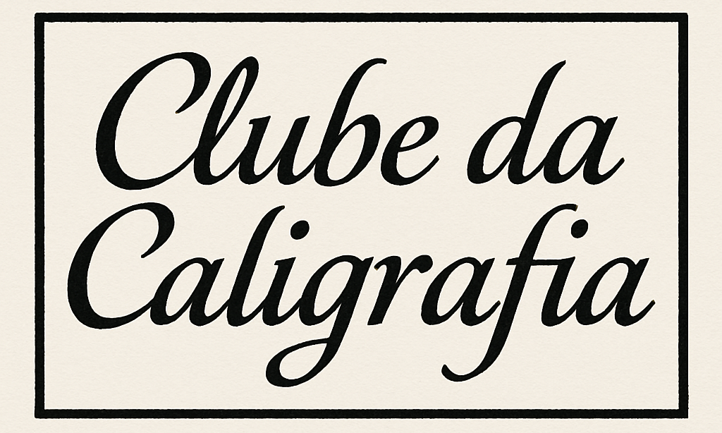 clube da caligrafia